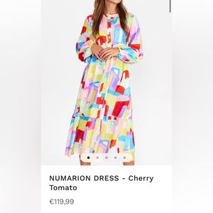 🇩🇰 172$ NUMARION DRESS - Cherry Tomato